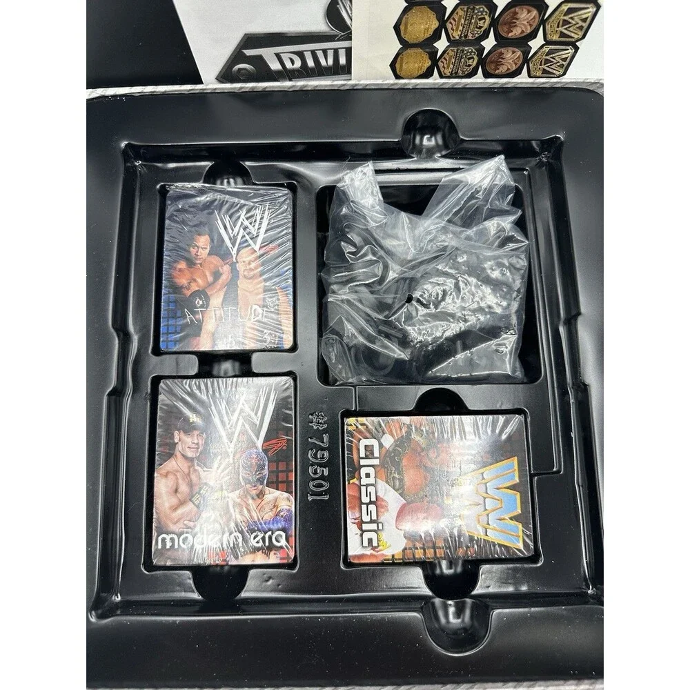WWE TRIVIA MANIA Board Game with 750 Questions Wrestling NEW
